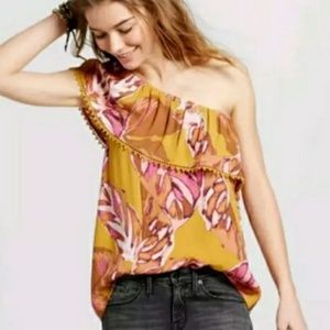 Plus Size Mossimo supply co | Tropical Print Top